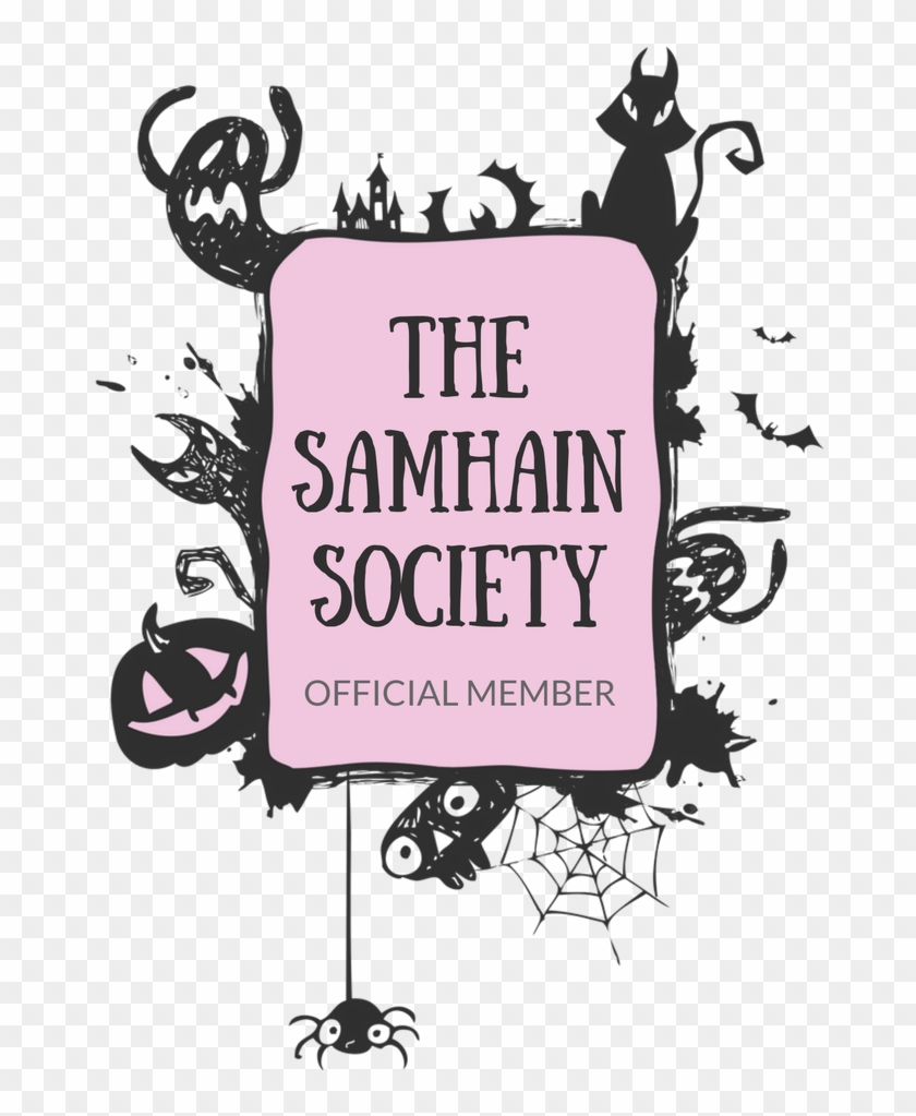 Proud Member Of The Samhain Society - Halloween Frame Vector Clipart