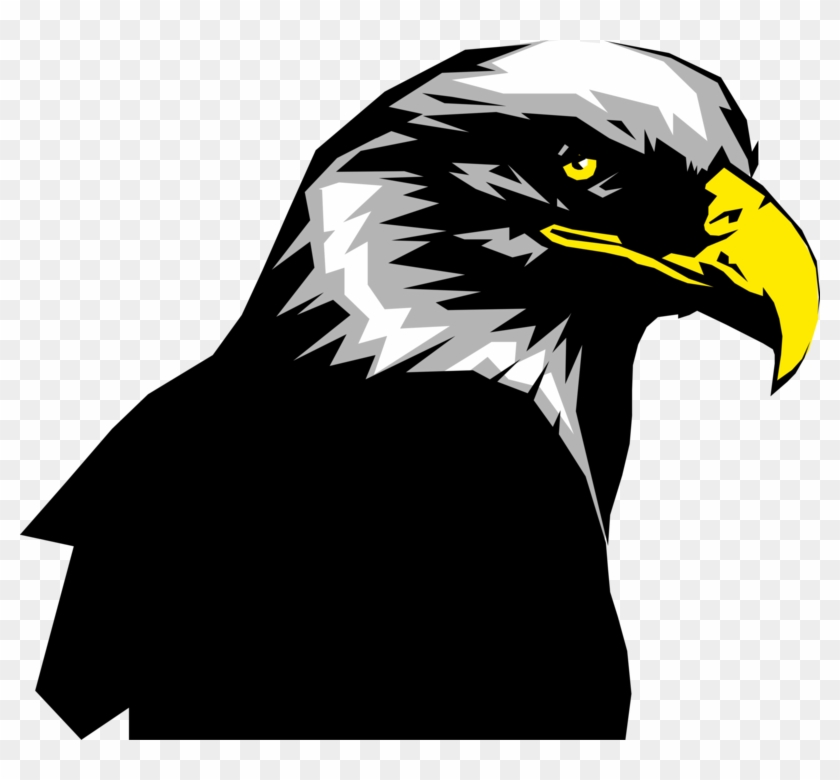 Vector Illustration Of American Bald Eagle National - Golden Eagle Clipart #1415606