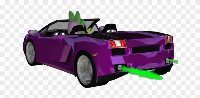 Sparkyfox, Car, Cg, Driving, Fire, Lamborghini, Lamborghini - Lamborghini Gallardo Clipart #1415607