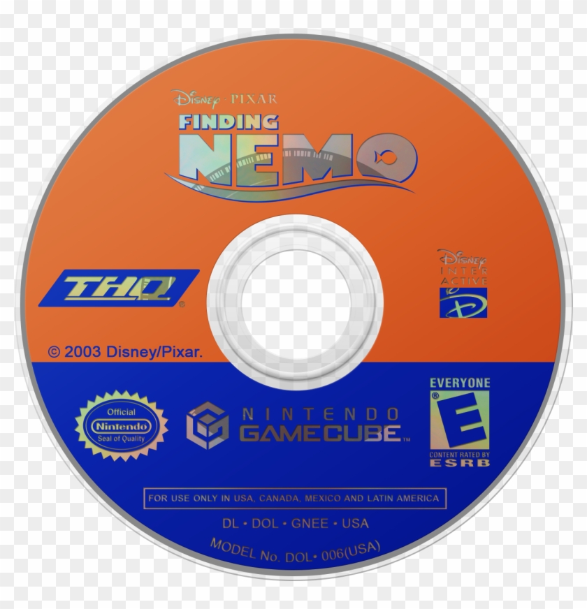 Finding Nemo - Mario Party 7 Disc Gamecube Clipart #1415634