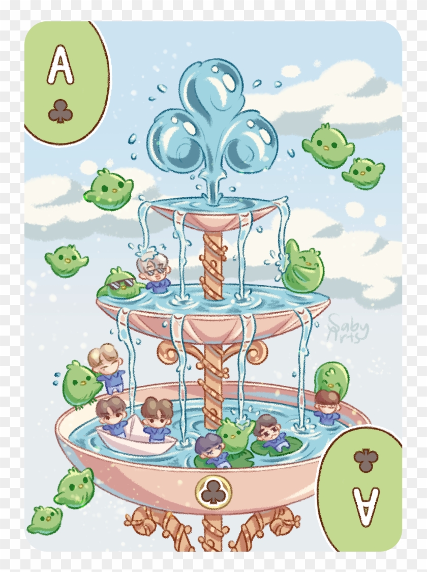 “welcome To The Got7 Bird Bath🐣🌊 ” - Bird Got7 Clipart