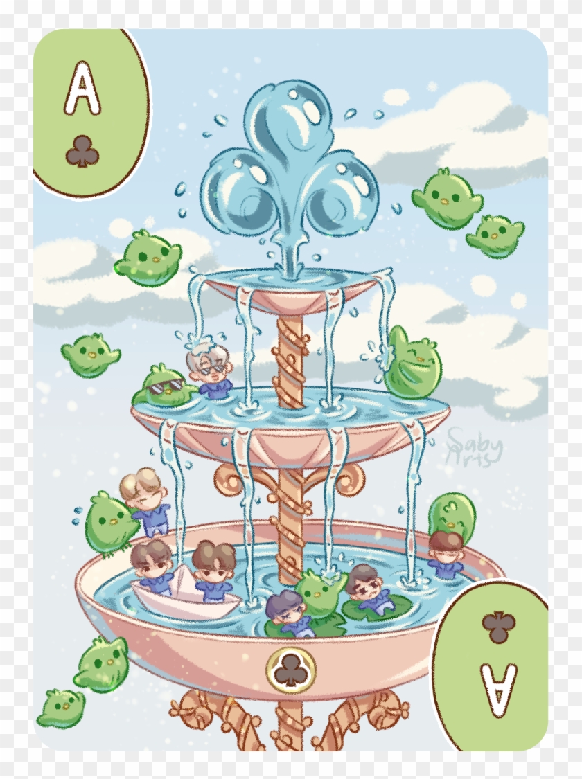 “welcome To The Got7 Bird Bath🐣🌊 ” - Bird Got7 Clipart #1415772