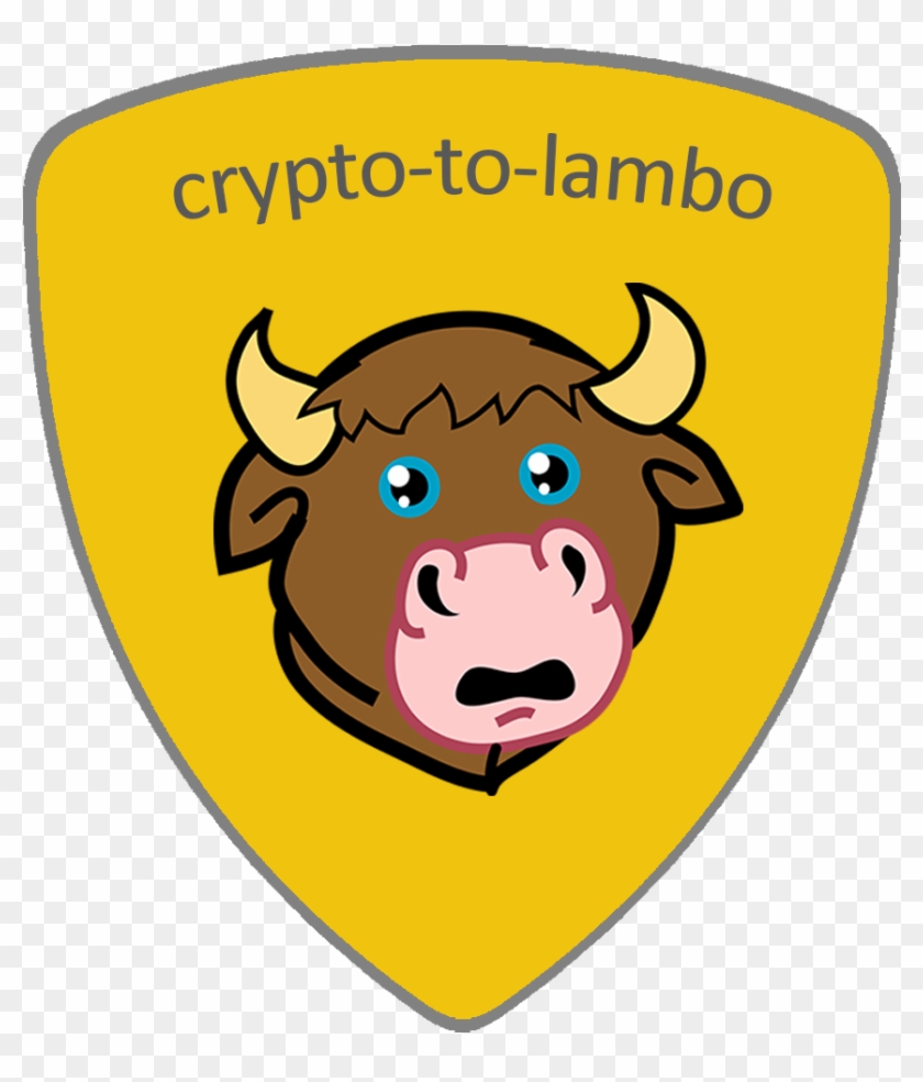 Crypto To Lambo Logo - Lambo Logo Clipart #1415809