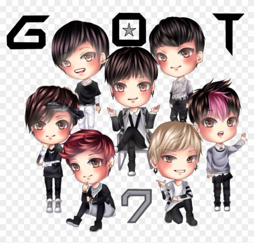 Anime Got7 Clipart