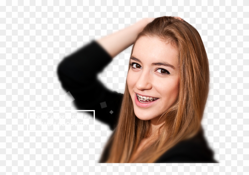 Braces Allow You To Fix Crowding, Irregularly Spaced - Braces Smile Png Clipart