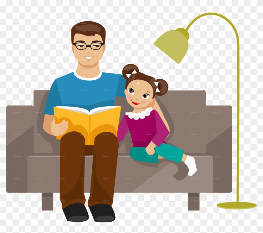 Father And Daughter Father And Daughter - Father And Daughter Png Clipart