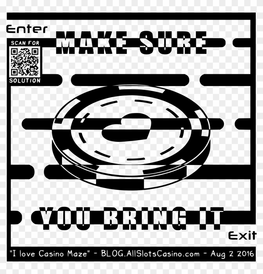 This Free Icons Png Design Of I Love Casino Maze Clipart #1416905