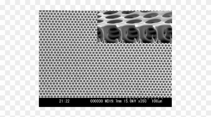 A Fine Structure Of A 'honey Comb Film' - Mesh Clipart