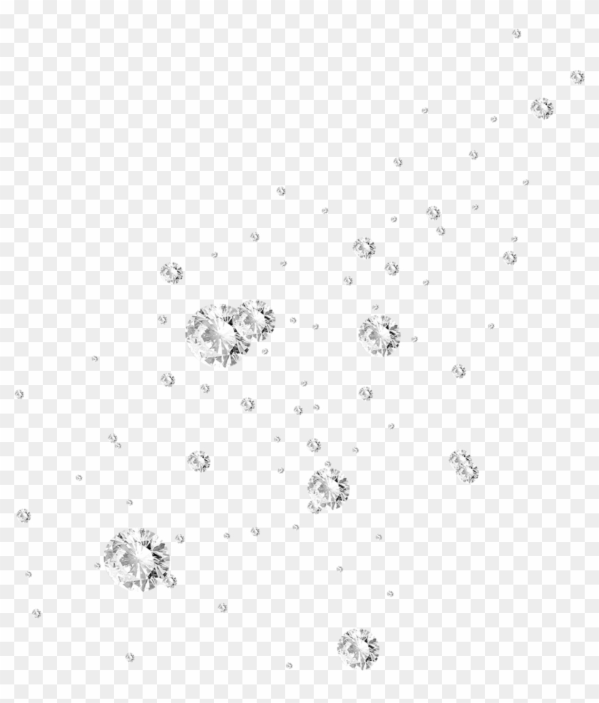 Mq Sticker - Falling Diamonds Transparent Background Clipart