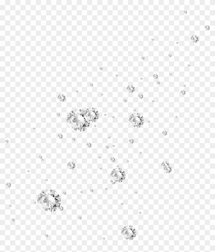 Mq Sticker - Falling Diamonds Transparent Background Clipart #1417238