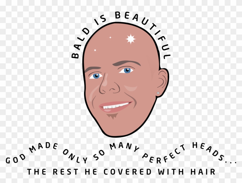 This Free Icons Png Design Of Bald Is Beautiful No Clipart #1417357