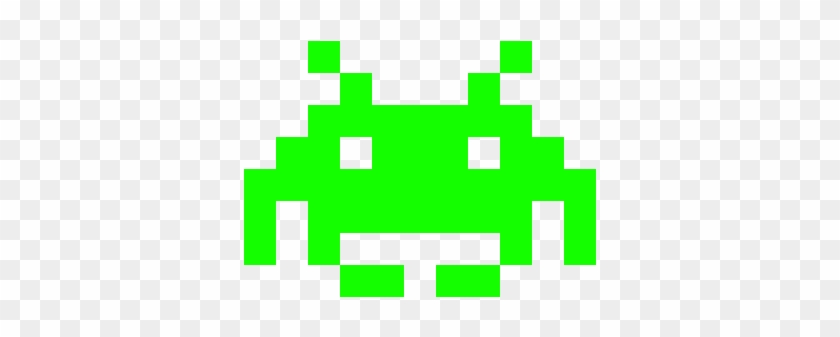 Space Invaders Alien Png Image Background - 8 Bit Space Invaders Png Clipart #1417841