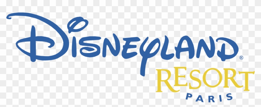 Disneyland Resort Paris Logo Png Transparent Calligraphy Clipart