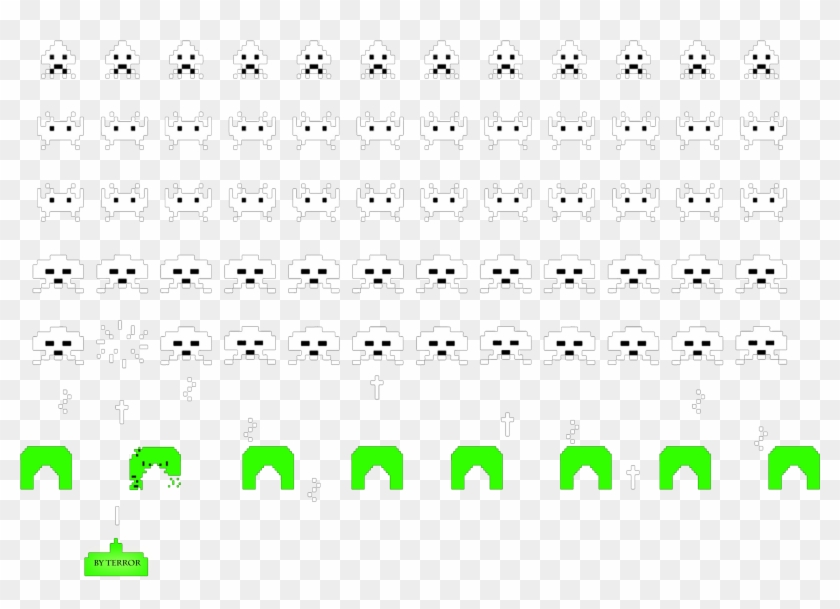 Space Invaders Clipart #1418019