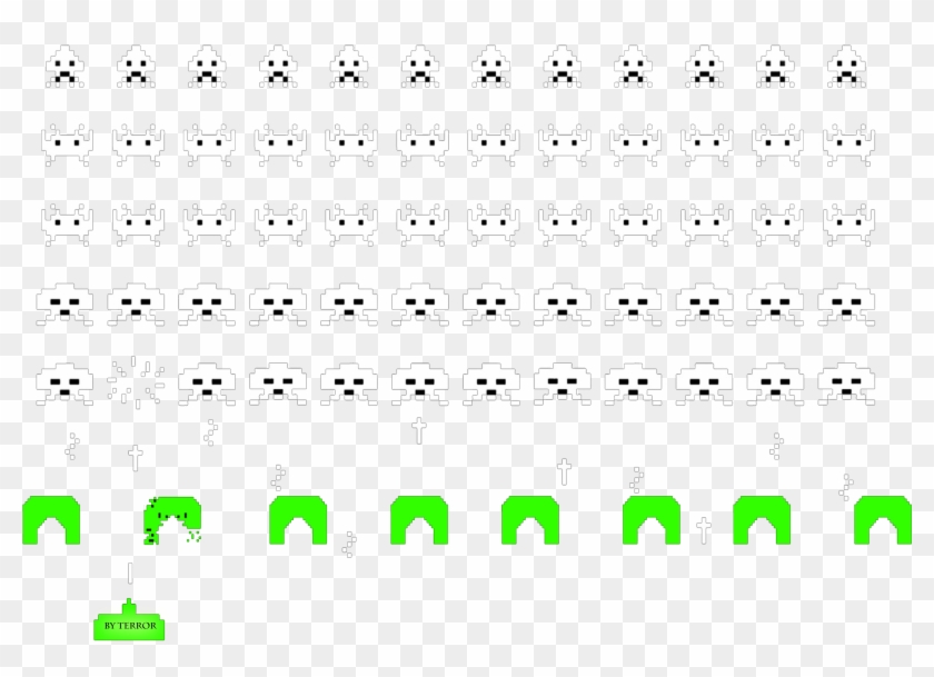 Space Invaders Clipart