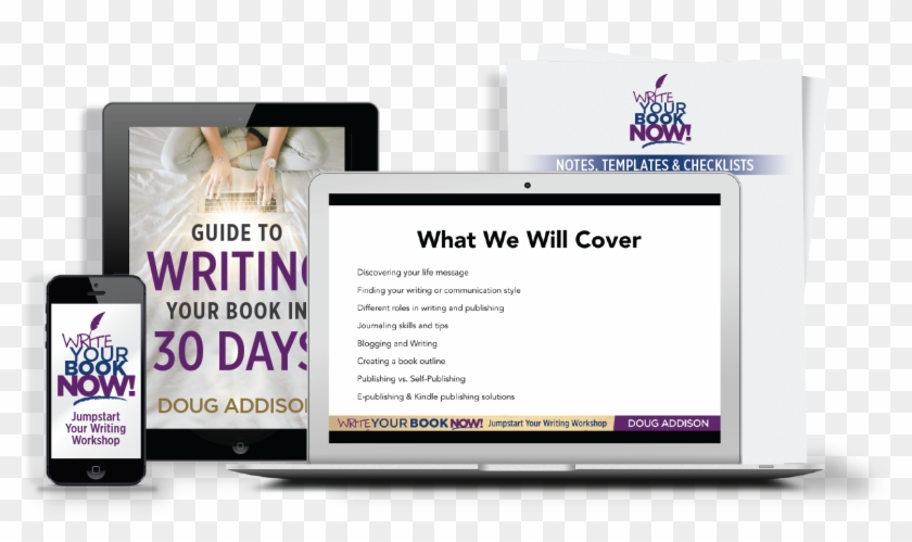 Writing A Book Used To Be A Long, Painful Task, But - Online Advertising Clipart