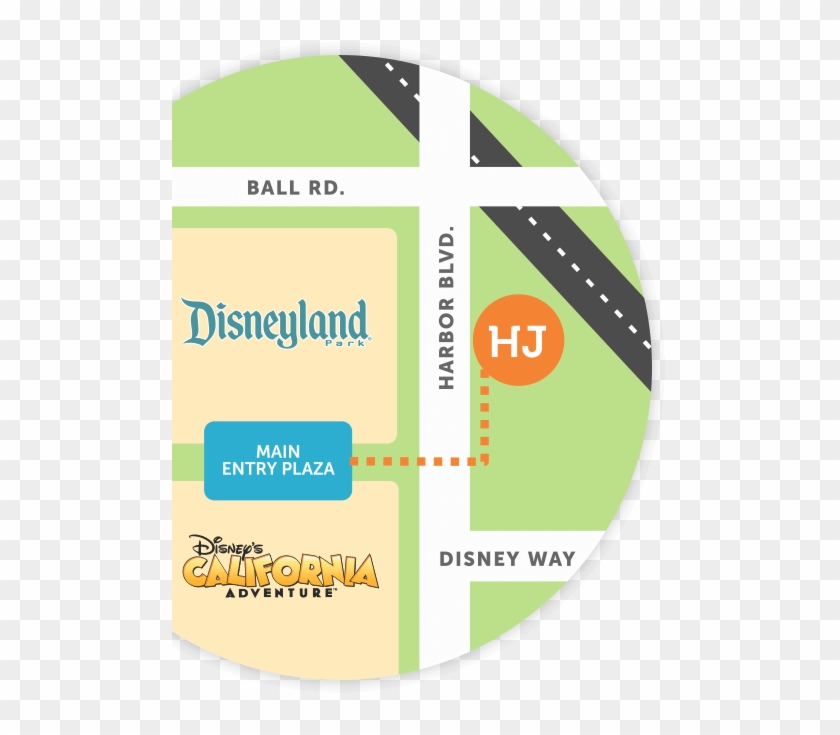 Map - Disneyland Clipart #1418251