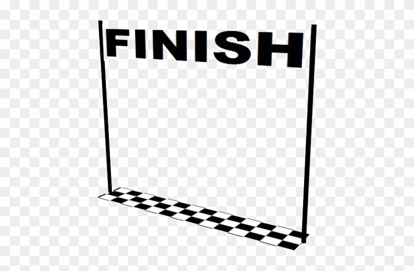 Finish Line Png Transparent Image - Finish Line Transparent Background Clipart #1418467