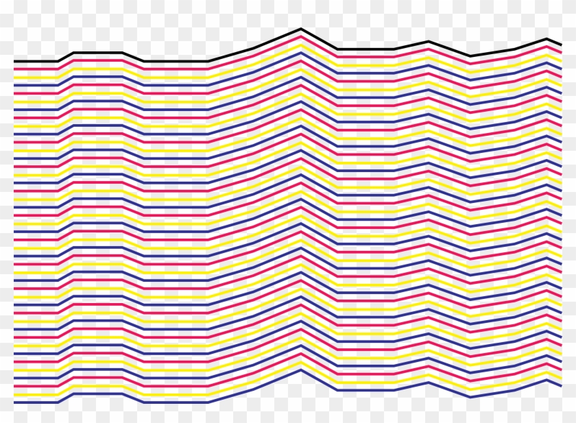 Or Irregular Horizontal Lines - Illustration Clipart