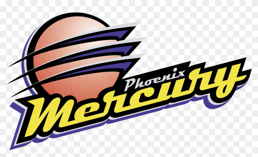 Phoenix Mercury Logo Png Transparent - Wnba Phoenix Mercury Logo Clipart