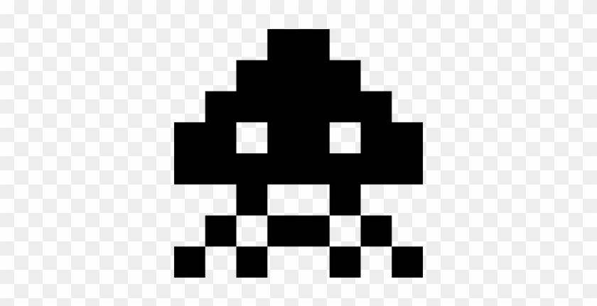 Space Invaders Clipart Transparent - Space Invaders Icon Png #1419060