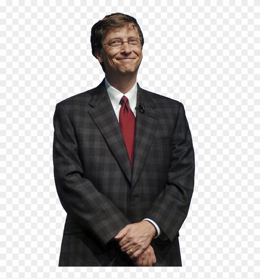 Bill Gates, Microsoft Founder - Bill Gates Transparent Background Clipart #1419268