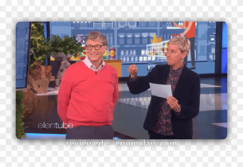 Bill Gates Waiting In Line Clipart