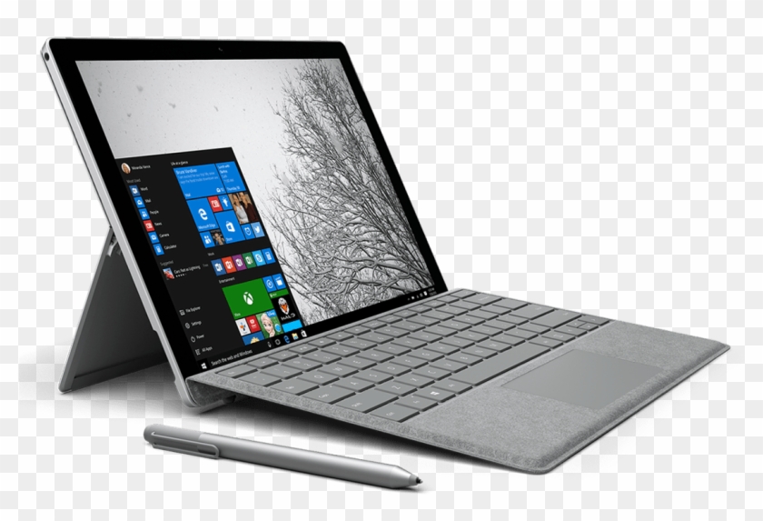 What Laptop Does Bill Gates Use - Surface Pro Platinum Cover Clipart #1419843