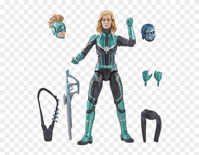 Marvel Captain Marvel 6-inch Legends Captain Marvel - Marvel Legends Captain Marvel Exclusive Clipart #1419905