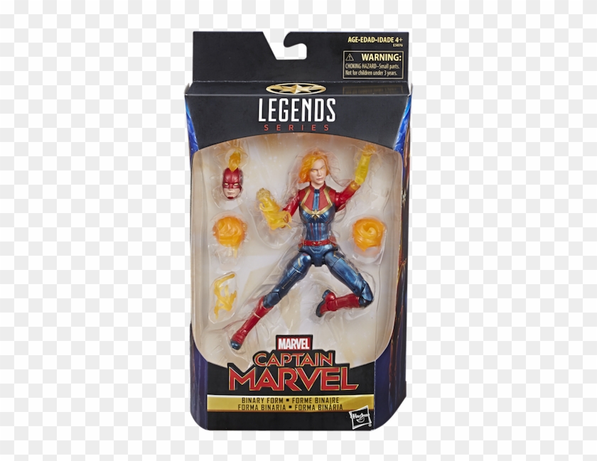 Hasbro Marvel Legends 6″ Captain Marvel Movie Figure - Marvel Legends Captain Marvel Exclusives Clipart #1419970