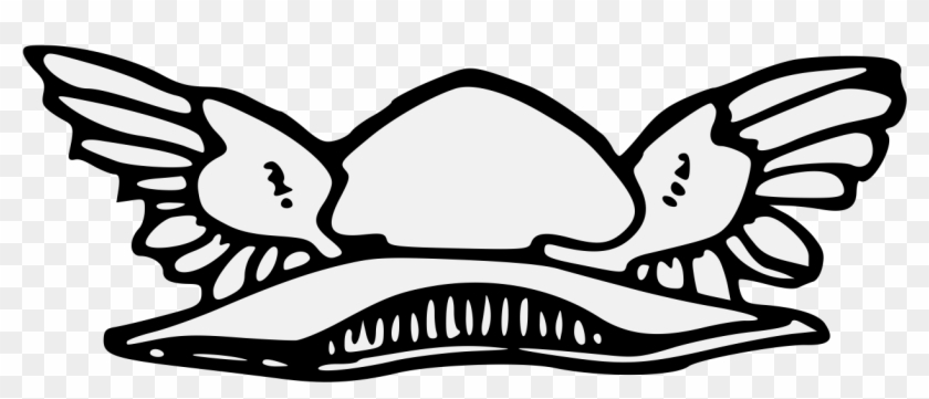 Cap Of Mercury - Caduceus Tattoo Clipart