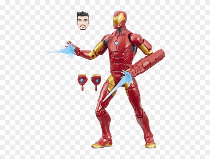 Marvel Legends 6 Inch Figure Iron Man - Marvel Legends Iron Man Black Panther Wave Clipart #1420385