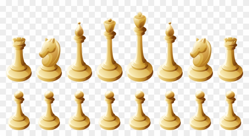 White Chess Pieces Png Clipart - Chess Transparent Png #1421270
