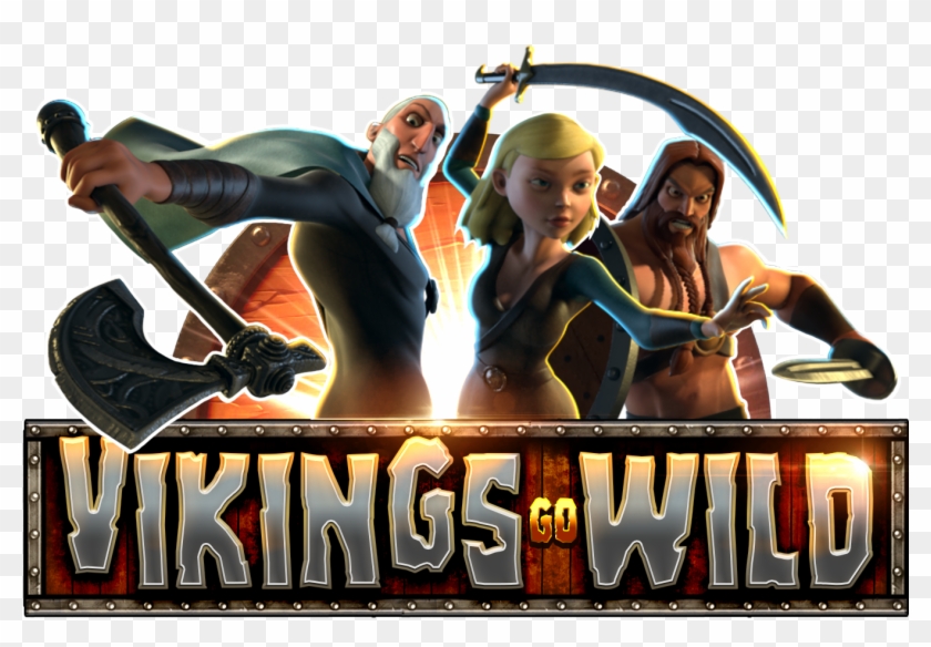 Vikings Go Wild - Vikings Go Wild Slot Clipart #1421294