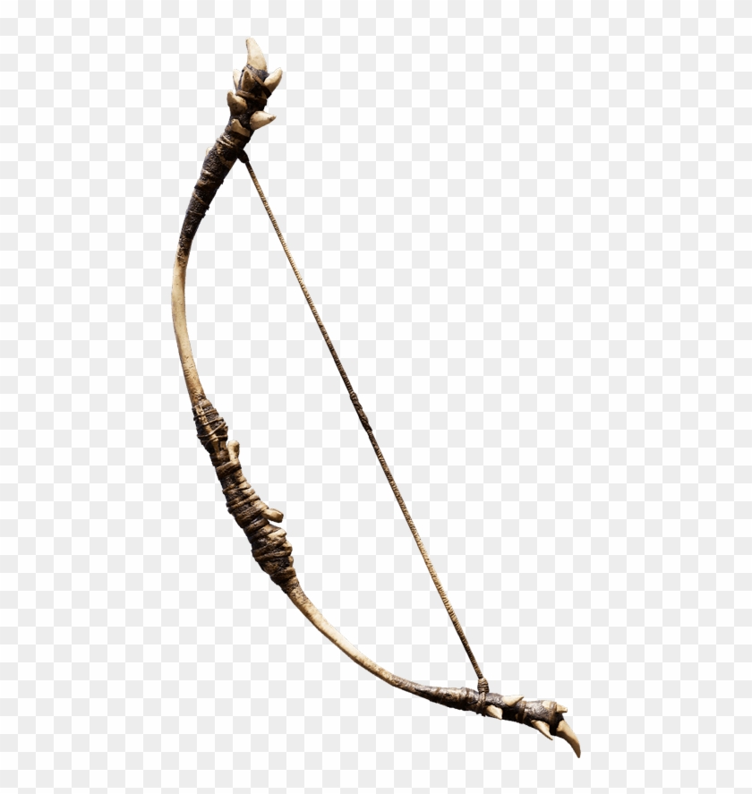 Drawn Club Weapon Drawing - Far Cry Primal Long Bow Clipart
