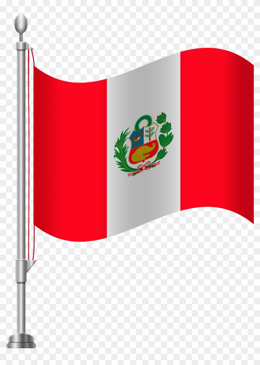 Peru Flag Png Clip Art Transparent Png #1421809