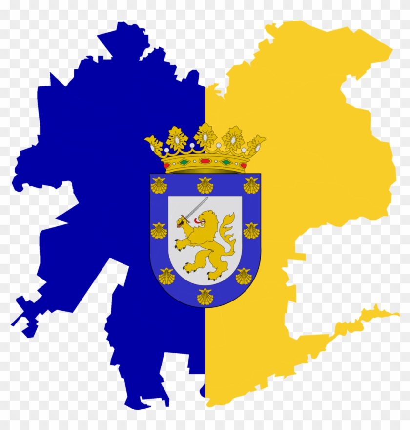 Flag Map Of Santiago De Chile - Santiago De Chile Png Clipart