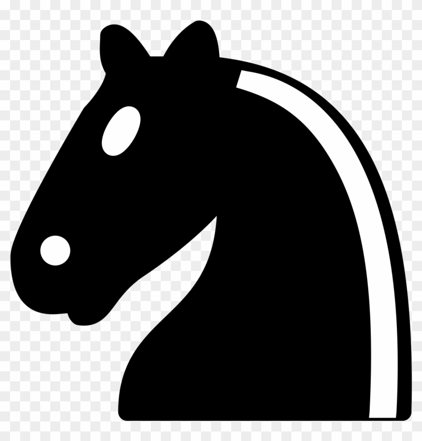 Knight Svg Symbol Chess - Knight Chess Piece Png Clipart