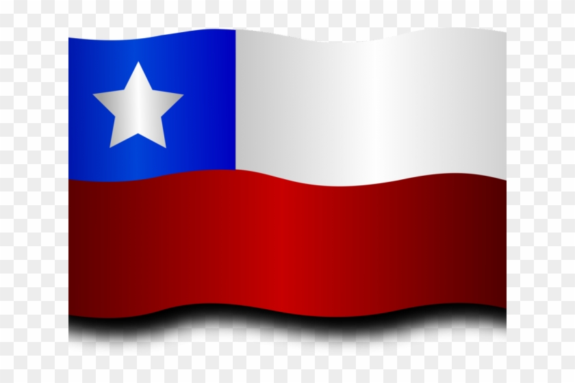 Chile Flag Clipart Texas - Bandera De Chile Ondeando - Png Download