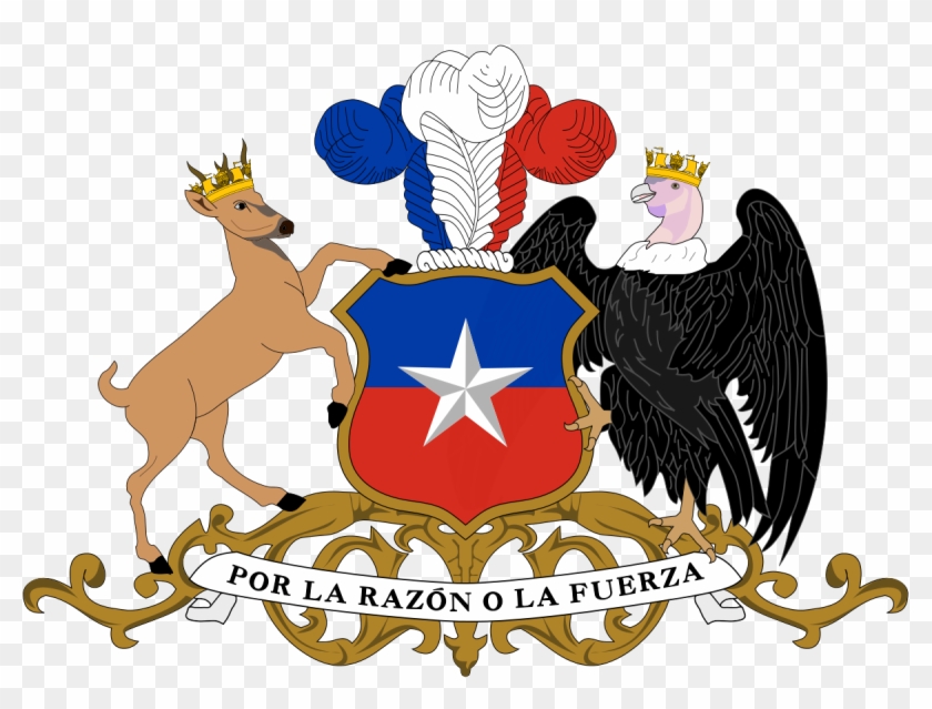 Coat Of Arms Of Chile - Chile Coat Of Arms Clipart #1422287