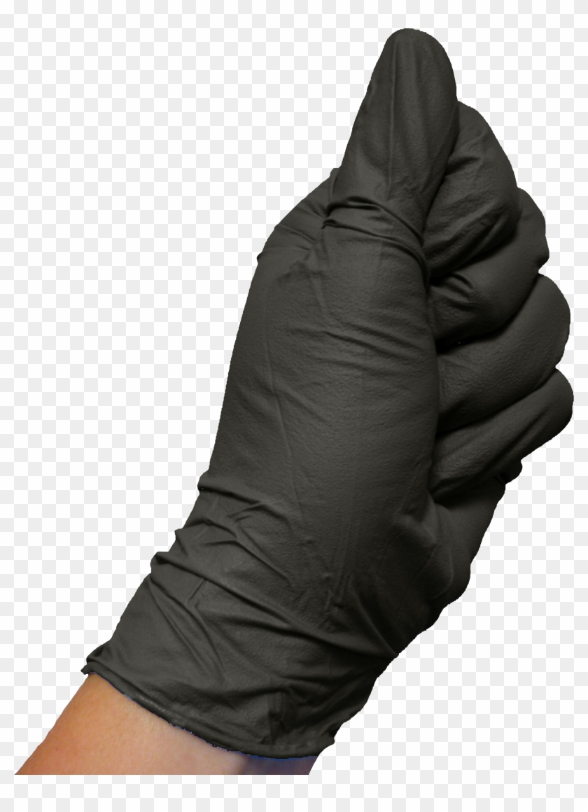 Glove On Hand - Hand With Gloves Png Clipart