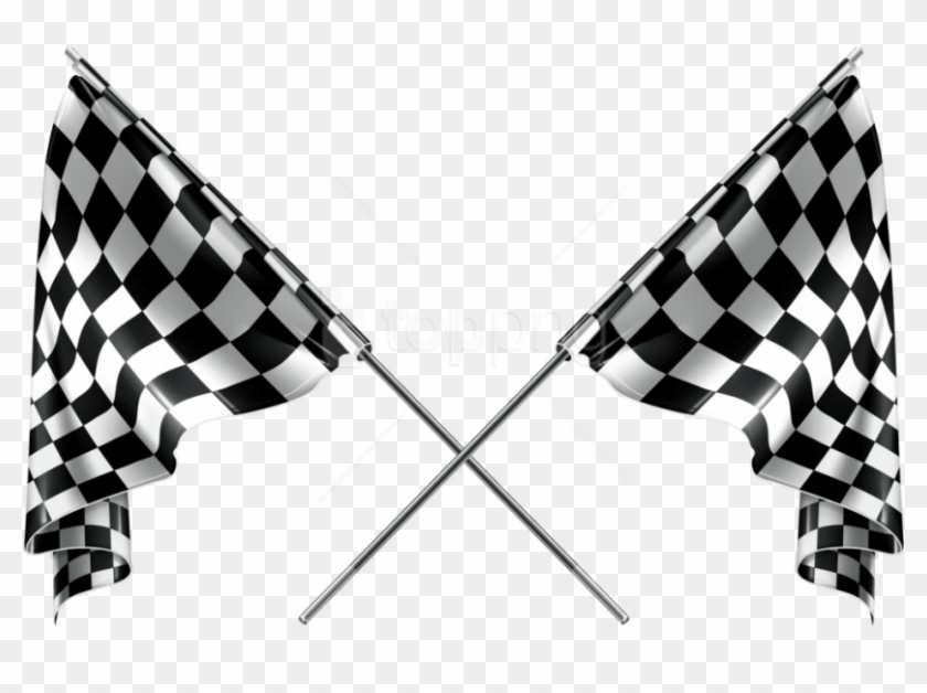 Free Png Download Checkered Flags Clipart Png Photo - Chequered Flag Transparent Background
