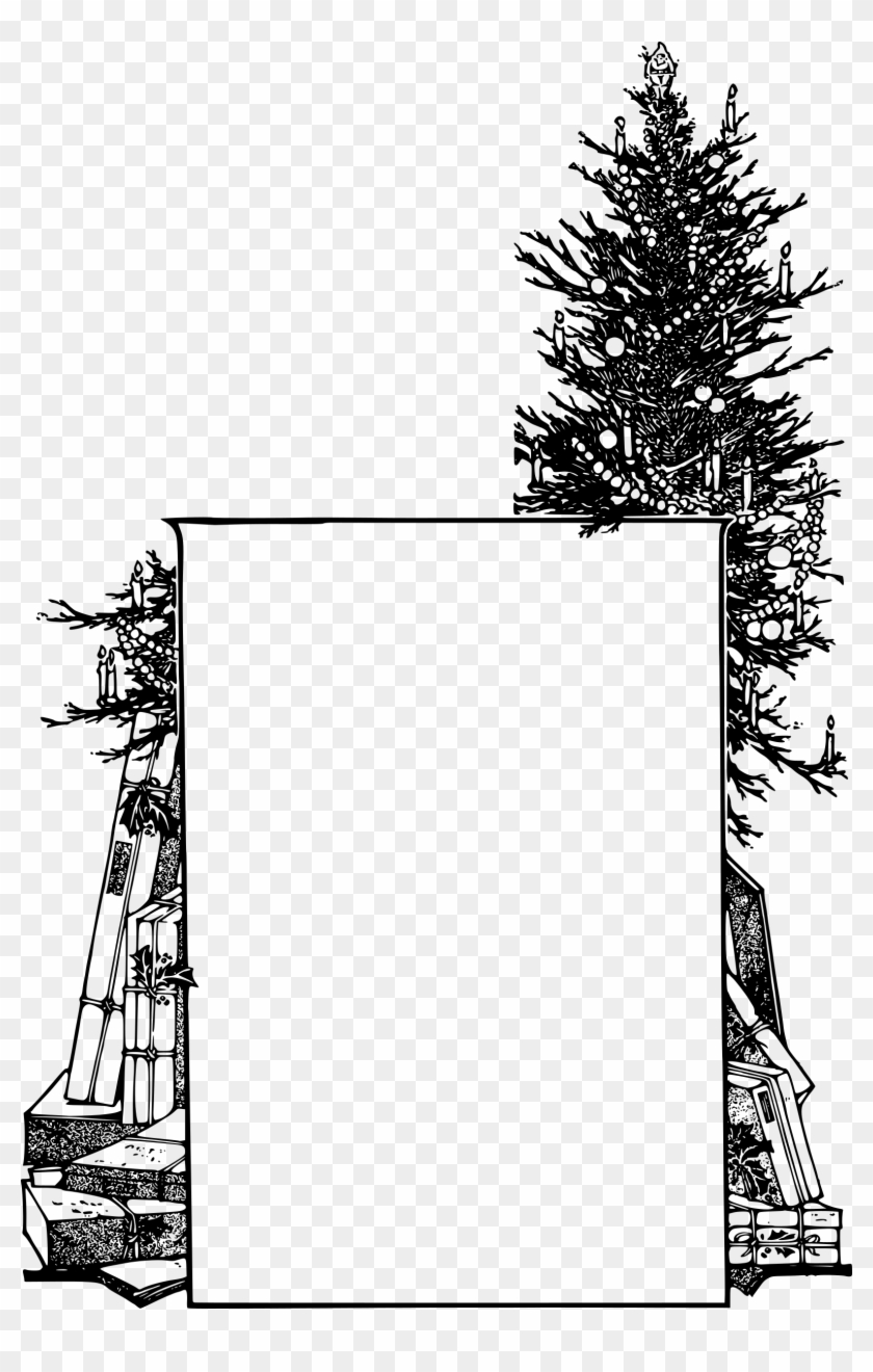 This Free Icons Png Design Of Christmas Tree Frame Clipart
