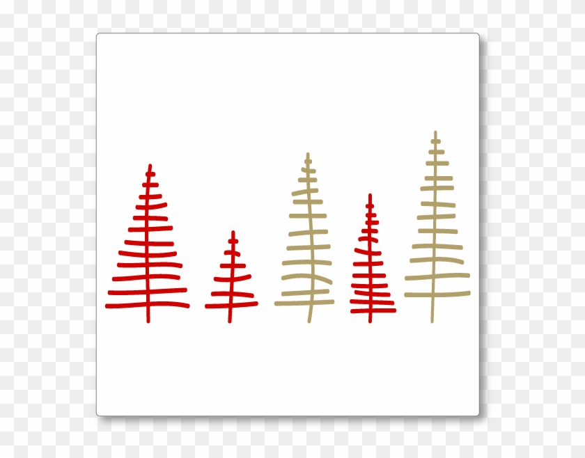 Christmas Tree Modern - Christmas Tree Clipart #1422865