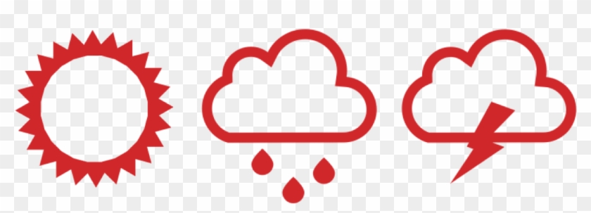 Weather Icons Horizontal - Leonardi Daisy 30 Nw Clipart