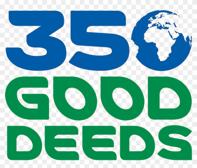 350 Good Deeds 350 Good Deeds - Graphic Design Clipart #1423193