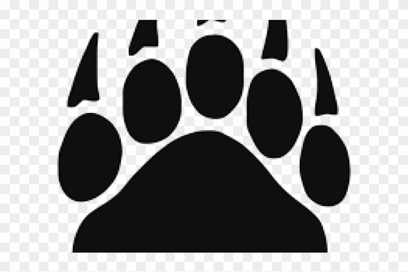 Bear Paw Print Clipart