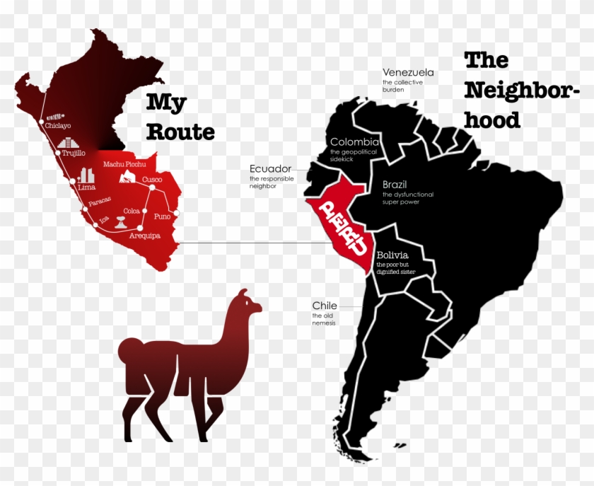 For Me, Peru Was The Luxury And Comfort Of Miraflores, - Peru Capital City Map Clipart #1423247