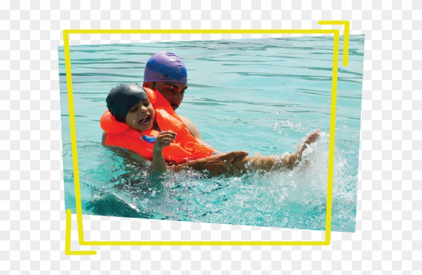 By Learning To Swim Competently, Students Develop Skills - Swimming Clipart