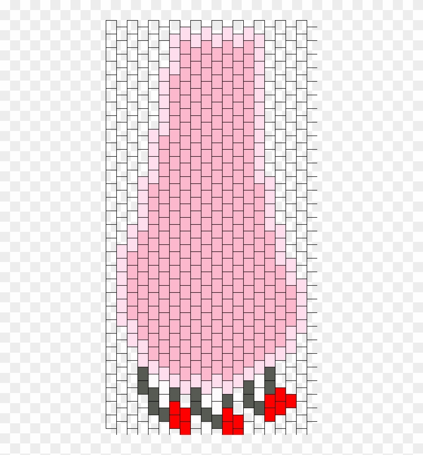 Gloomy Bear Paw Necklace Charm Bead Pattern - Tile Clipart